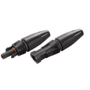 Weidmüller MC4, 4-6mm2 käsin liitettävä liitinpari + ja -
