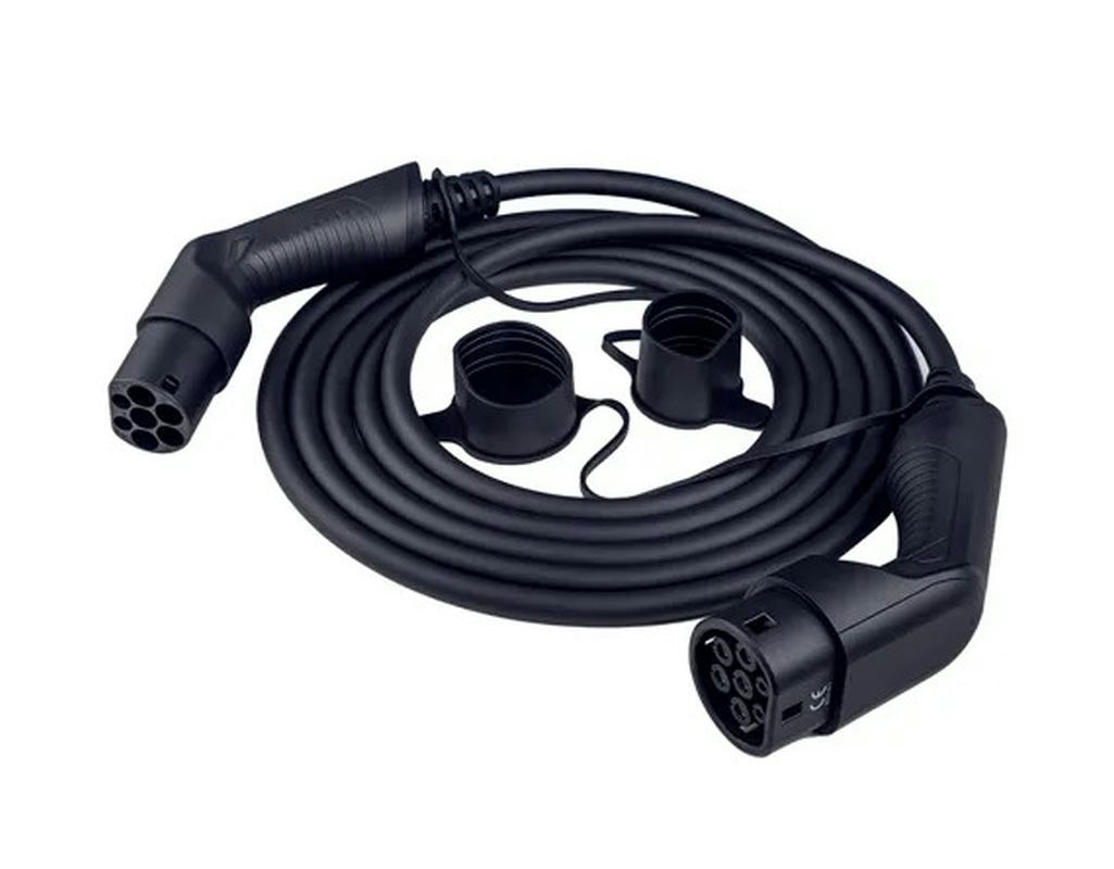 Sähköauton Latauskaapeli OPAL T2-T2 16A 11KW 5M Sin Tpu Kaa - Image 2